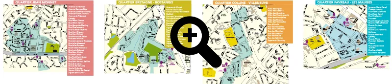 Cartographie des quartiers prioriataires